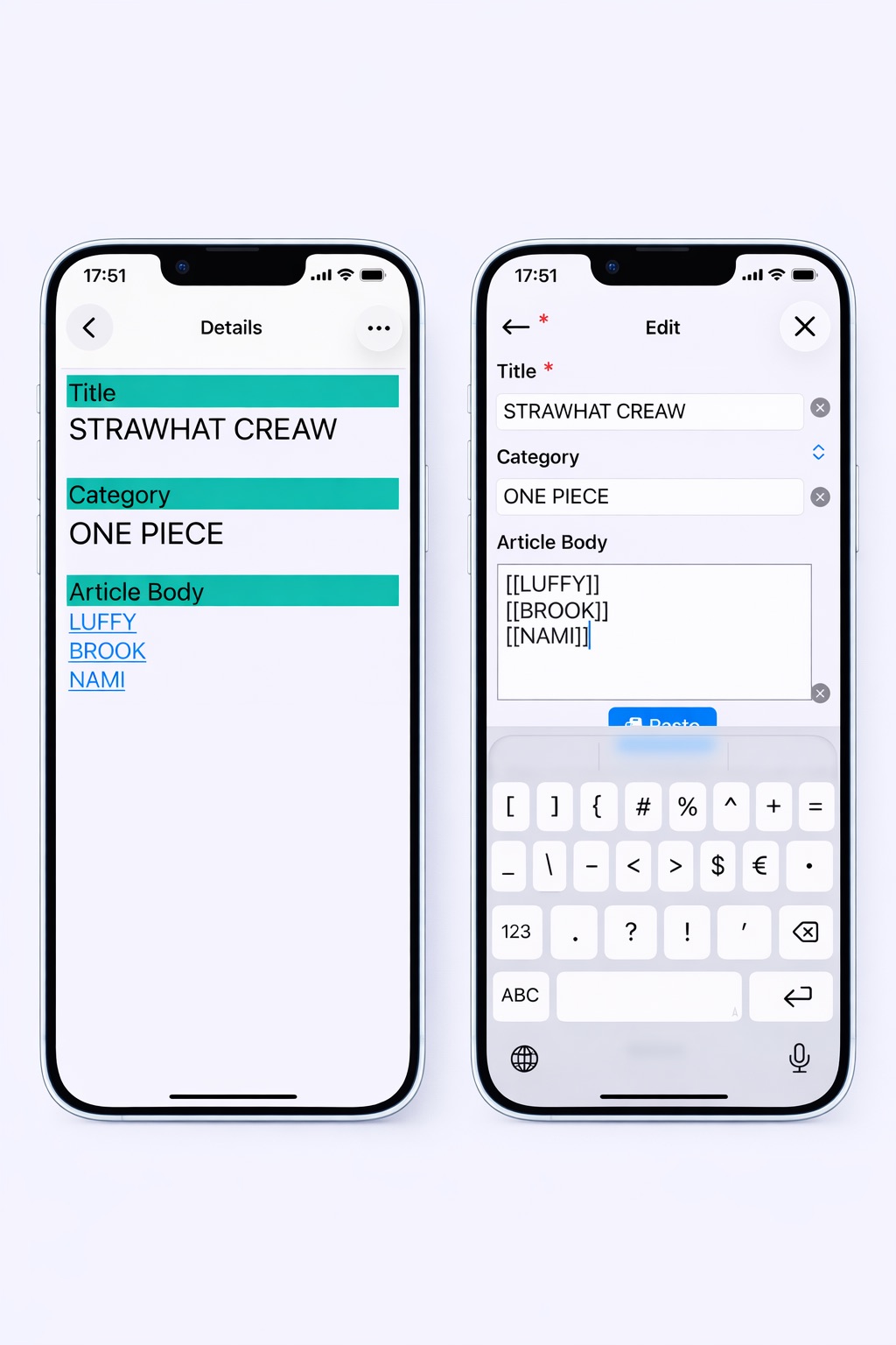 App Screen